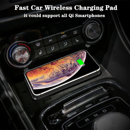 Wireless Charger for Iphone 16 15 15 Pro Max 14 13 12 X Samsung S24 S23, Wireless Car Charger