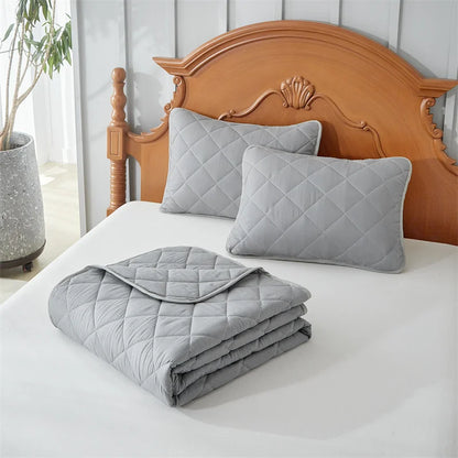 Soft Bedspreads Bed Coverlets Queen Quilt Bedding Pillow Shams,  Queen Size Coverlet