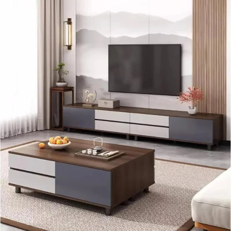 Living Room Luxury Tv Cabinet Vintage Elegant Display Tv Table.