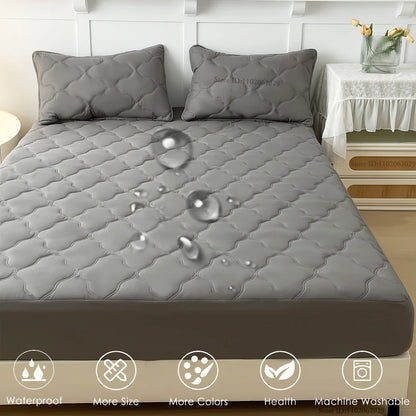 Waterproof Bedspreads Covers Fitted Sheets for Single/ Double/King/Queen Beds