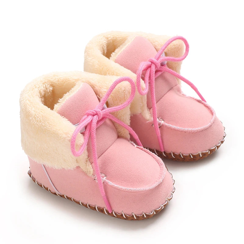 0-18M  Boots For Newborn Baby Girl Snow Boots, Winter Shoes Baby Boy Thermal Shoes.