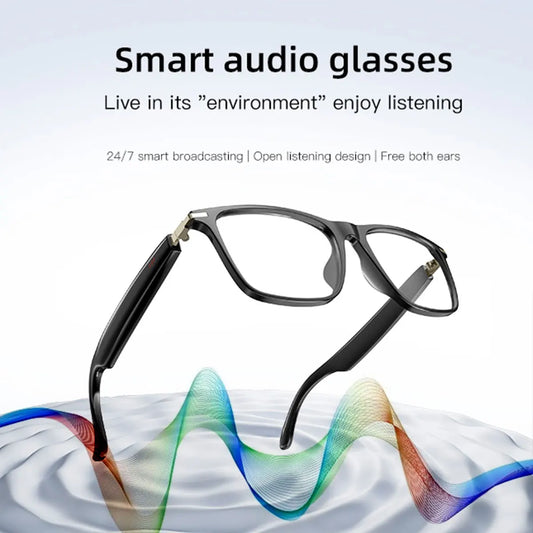 New smart glasses, with auto-dimming lenses, built-in microphone and speaker, HD voice calls and HIFI sound quality.