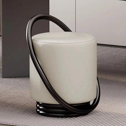 Dressing Table, Stool,  Bedroom Makeup Sofa, Luxury Round Dressing.