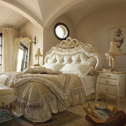 Double headboard frames and bed bases180x200cm luxury king  size Bed