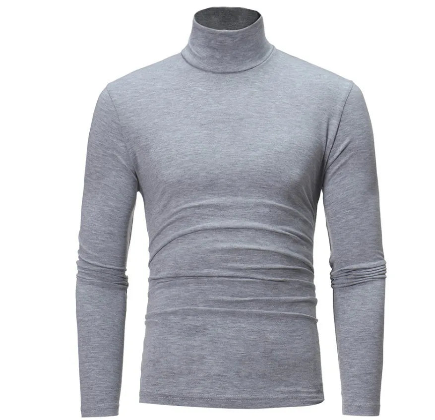 Thermal Underwear Shirt Men V Neck Fleece Sport Tops Long-Sleeved 5XL