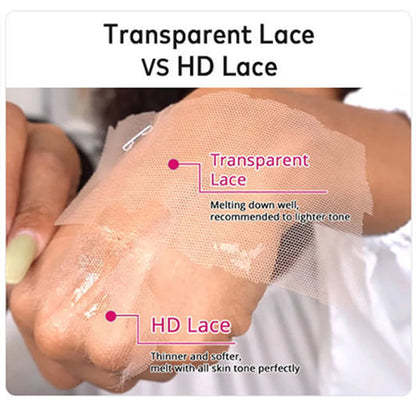 HD Lace Front Human Hair Wigs Straight  For Women