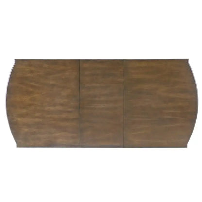 6-Piece Dining Set, Extendable 60-78 inch Wooden Table with Leaf, 4 Upholstered Chairs & Bench