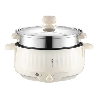 Electric cooking pot integrated multi-functional electric rice cooker.