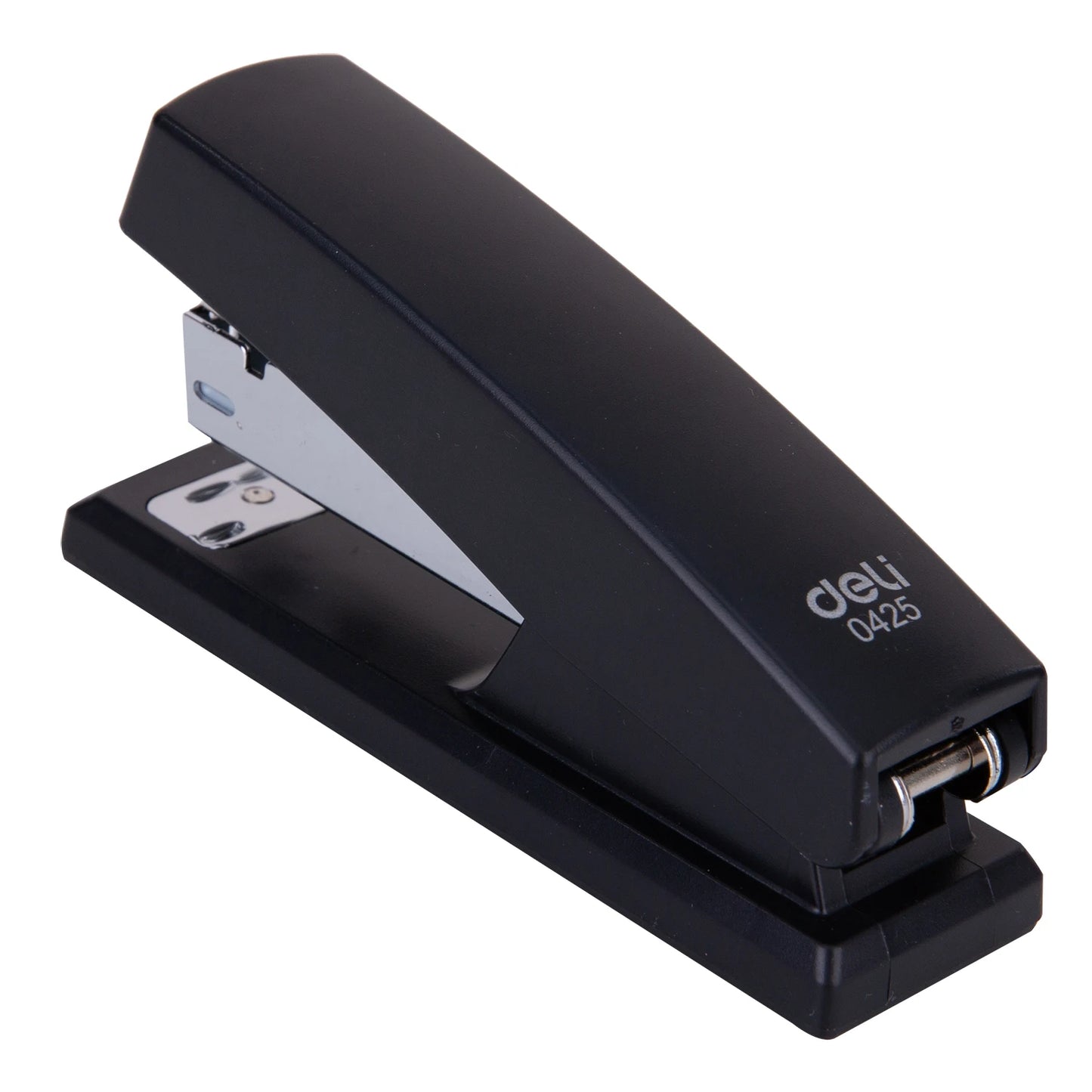 Deli Stapler Set, Black Stapler with 640 Staples Included Perfect for Office, School, and Home Use.