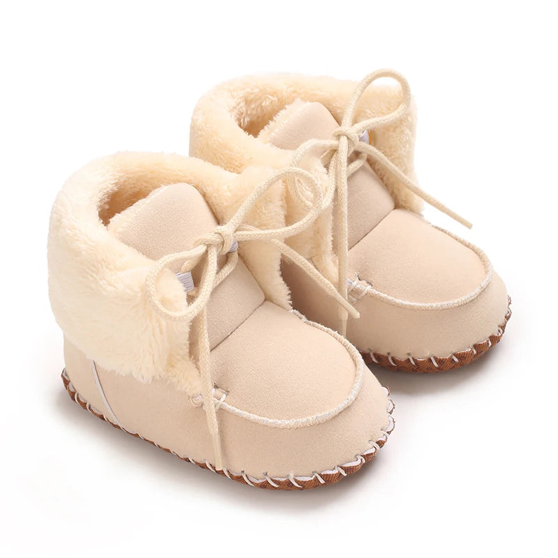 0-18M  Boots For Newborn Baby Girl Snow Boots, Winter Shoes Baby Boy Thermal Shoes.