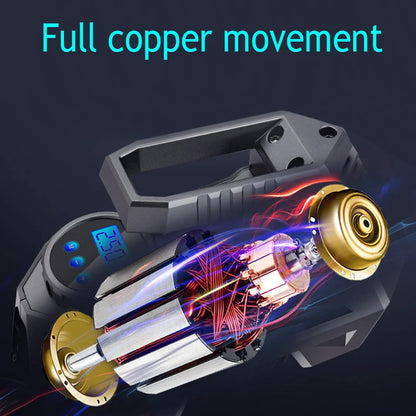 Car Air Compressor Portable  Pump 12V Automobile Tire Inflator.