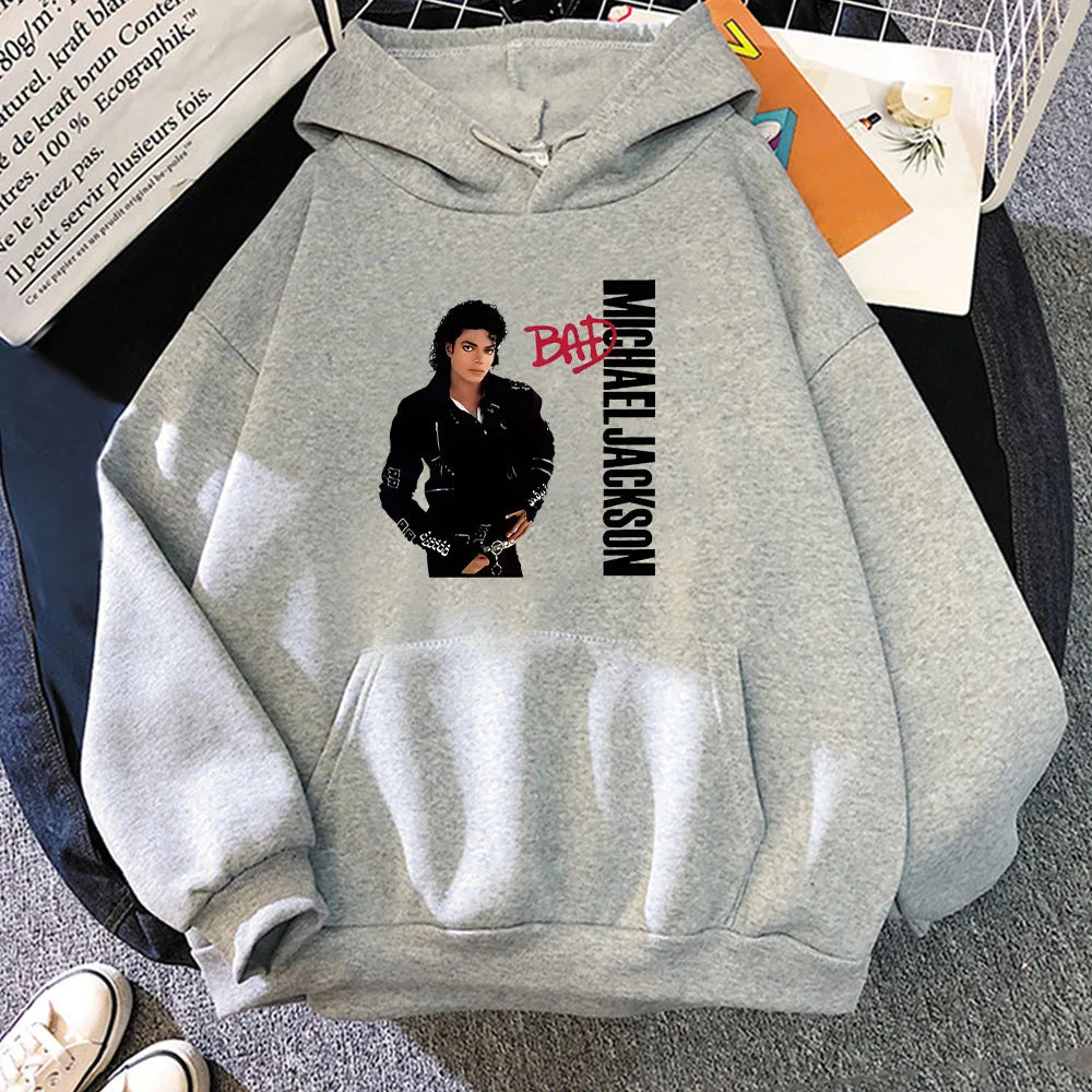 Michael Jackson Graphic Hoodies, Long-sleeved Fashion Sweatshirts for, Boys/girls Unisex Graphic Printing.