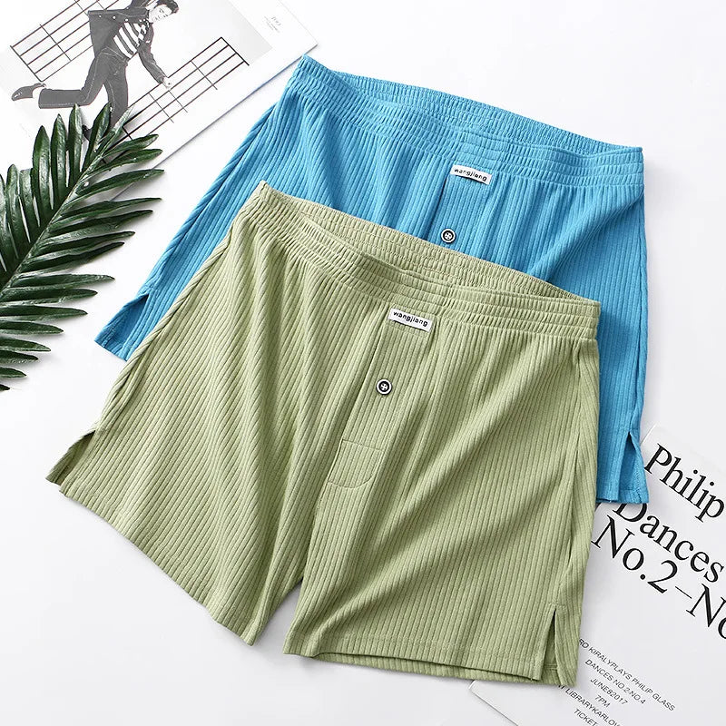 Sexy Men Cotton Boxer Briefs, Mesh Boxers Shorts.