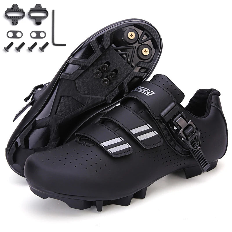 Cycling Shoes Men Sports Shoes  Flat Cleats Bicycle  Footwear