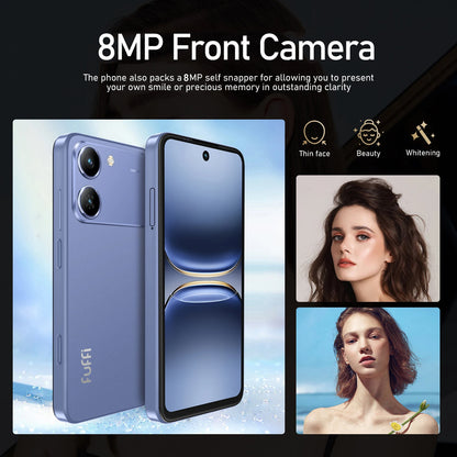 Global Version Smartphone 4GB+128GB 4G Smartphone, 5.3", Cellphone LCD 60Hz Display, 12MP Camera, 4100mAh Battery