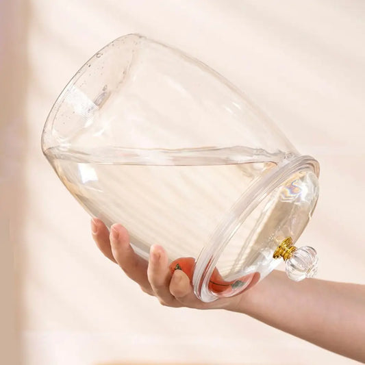 Flour Grains Sealed  Kitchen Organizer with Lid, Plastic Wide Mouth Candy, Cookie, Nuts Storage Jar.