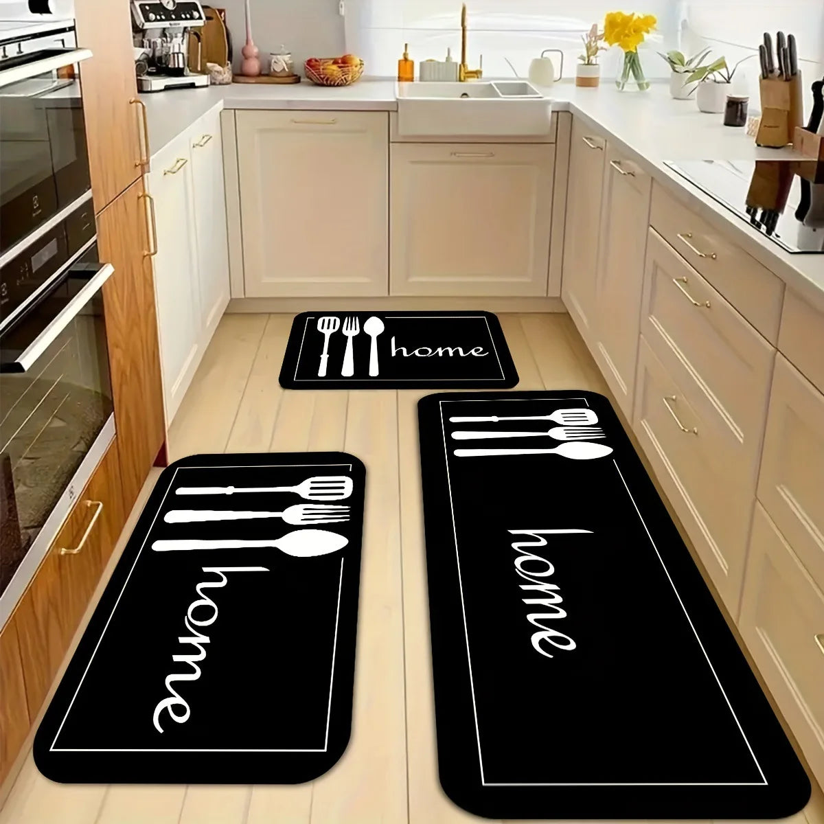VIKAMA Kitchen Floor Mats, Entrance Door Mats, Laundry Room Long Carpets, Corridor ,Passageway Floor Mats, Home Decorations.