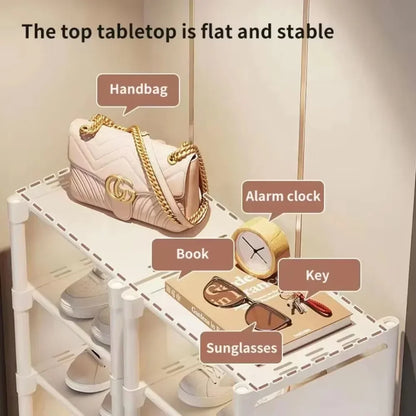 The Door Entrance Shoe Rack Multiple Layers Footwear Organizer