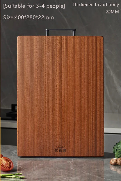 Wood Cutting Board  Ebony Cutting Board, Antibacterial No Paint No Wax