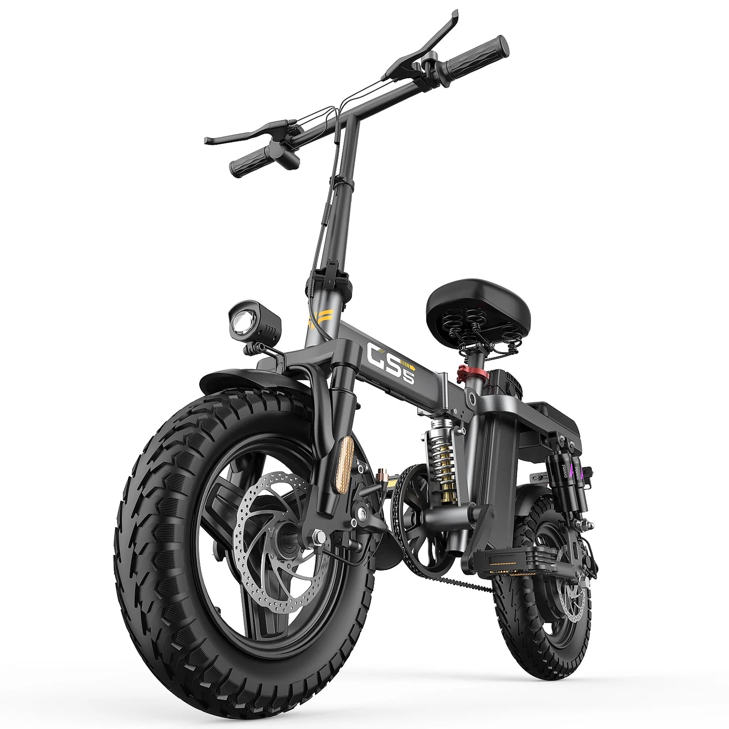 UPlee GE5 Adults Electric Bike 750W Peak Motor 48V 15AH Removable Battery Electric Bicycle 14 Inch Folding Urban leisure e bike