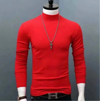 Thermal Underwear Shirt Men V Neck Fleece Sport Tops Long-Sleeved 5XL