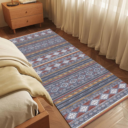 Stain & Water Resistant Non-Slip Rug for Living Room, Bedroom, Nursery