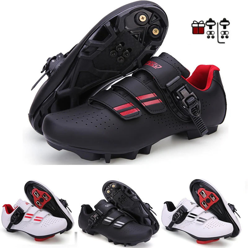 Cycling Shoes Men Sports Shoes  Flat Cleats Bicycle  Footwear