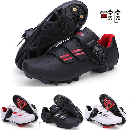 Cycling Shoes Men Sports Shoes  Flat Cleats Bicycle  Footwear