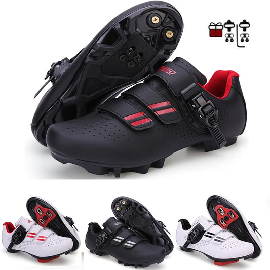 Cycling Shoes Men Sports Shoes  Flat Cleats Bicycle  Footwear