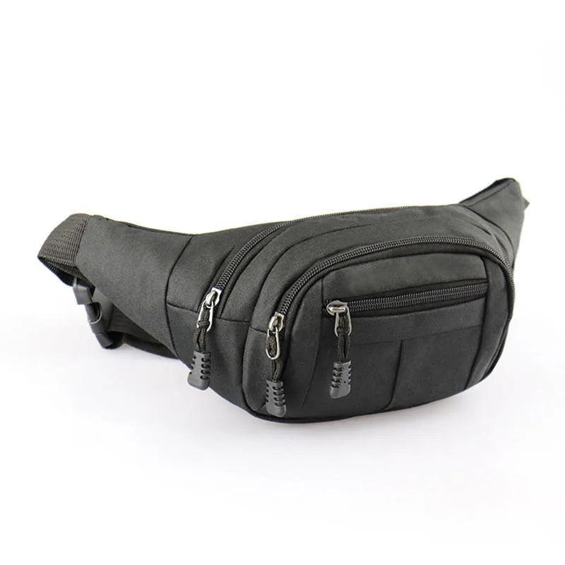 Men's Breast Package Waterproof  Sports Bag  Crossbody Banana Bag