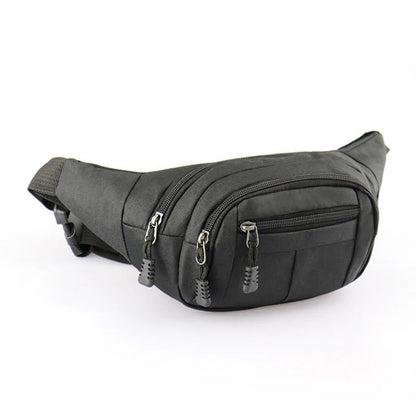 Men's Breast Package Waterproof  Sports Bag  Crossbody Banana Bag
