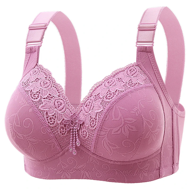 Women Lace Bras, Ultra-Thin Perspective Deep V Bra Plus Size Cup active bra.