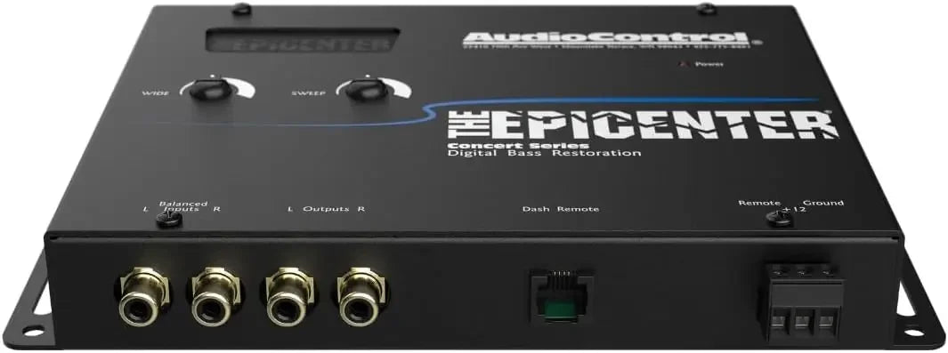 EPICENTER Digital Bass Restoration Control Processor, Car Audio Bass Booster Wired Remote Control.