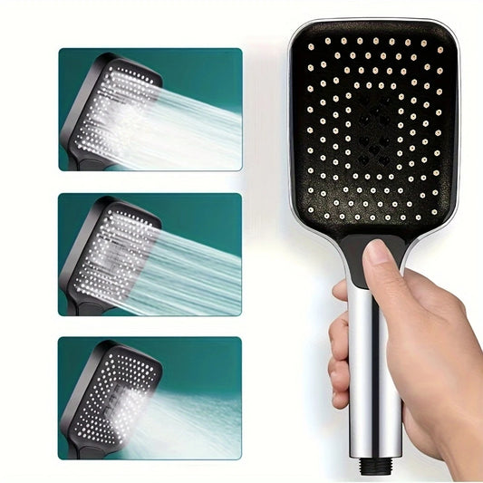 Large Area Shower Head 3 Modes Adjustable High Pressure
