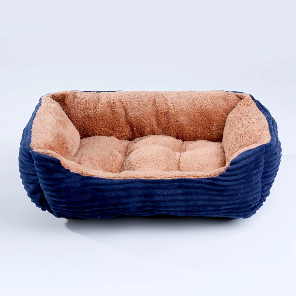 Bed for Dog, Cat, Pet  Plush Kennel, Medium, Small Dog Sofa Bed Cushion, Pet Calming Dog Bed .