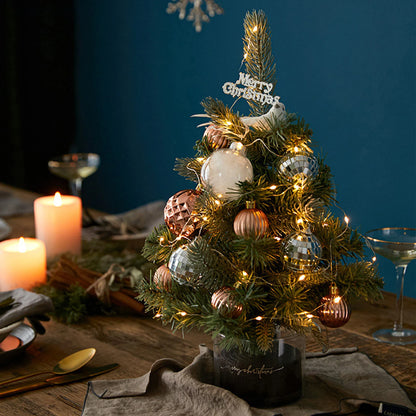 Mini Beautiful Christmas Tree  Desktop Dining Table  Restuarant