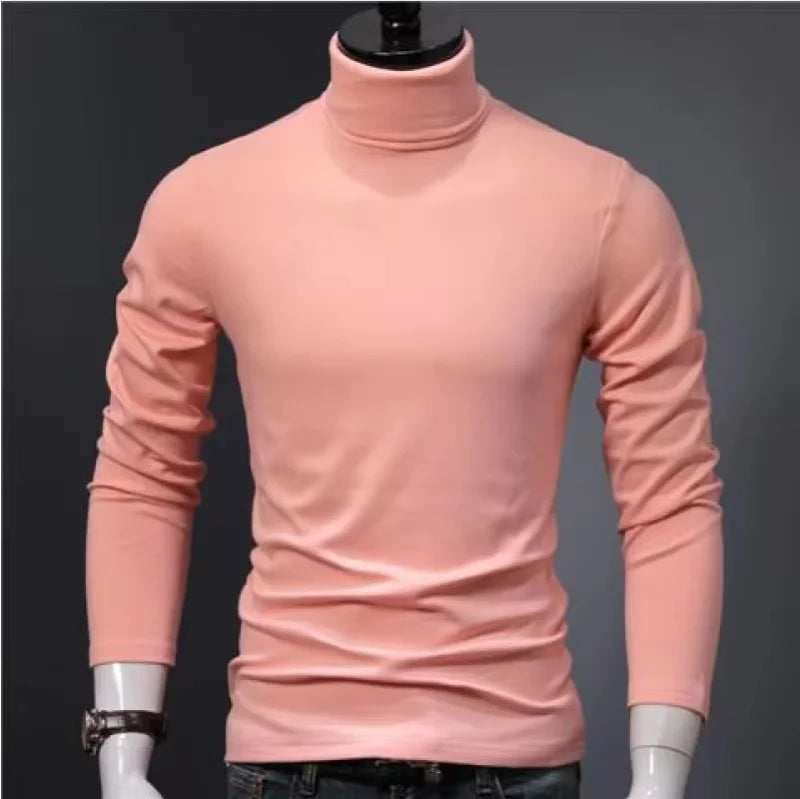 Thermal Underwear Shirt Men V Neck Fleece Sport Tops Long-Sleeved 5XL