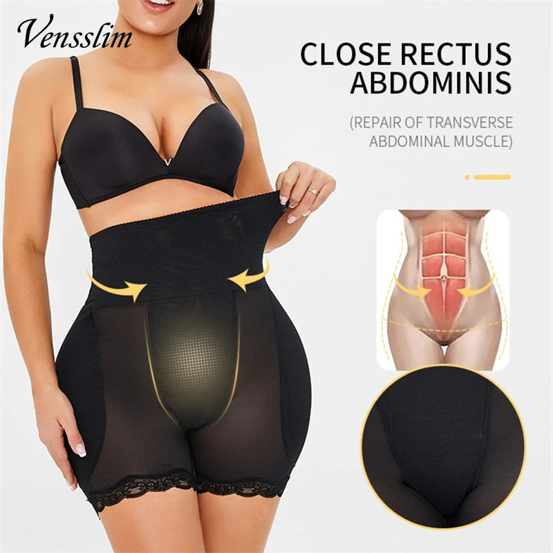 Women Butt Hip Enhancer Briefs. Seamless Underwear Body Shaper.