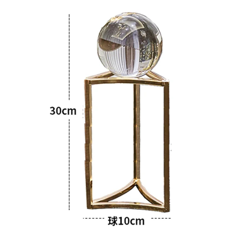 Crystal Ball Decoration  Living Room Wine Cabinet  Decoration