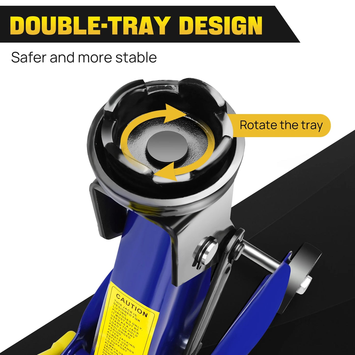 Hydraulic Trolley Floor Jack, Heavy Duty 2 Ton Low Profile Lifting for Car Van.