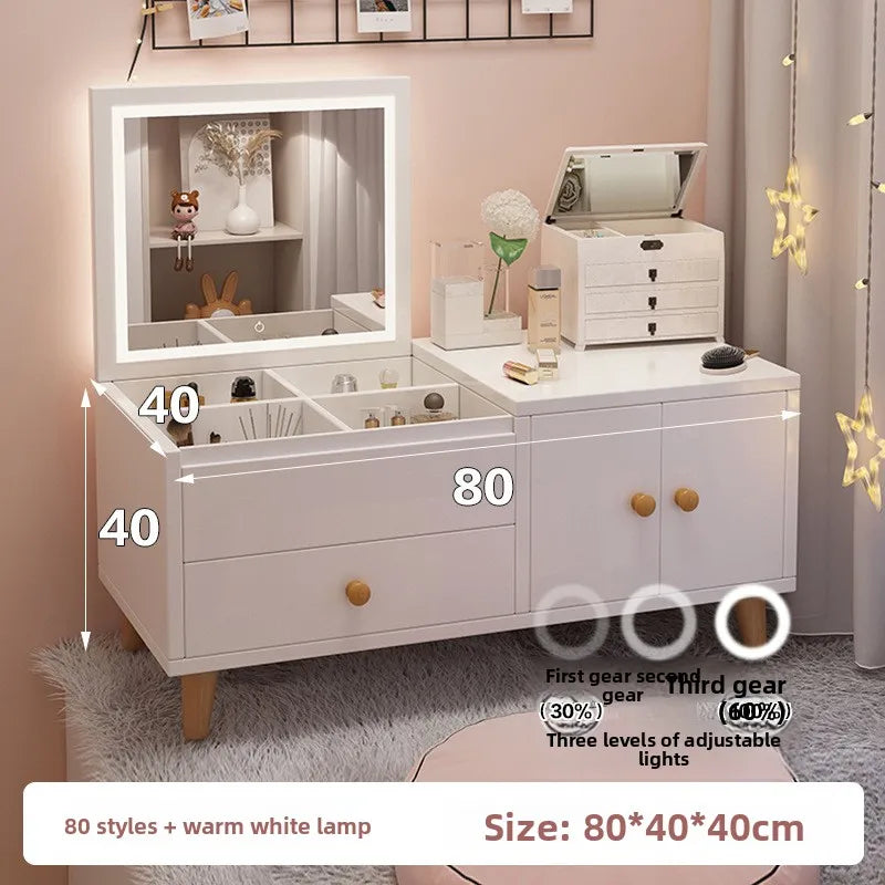 bay window dressing table makeup  cabinet