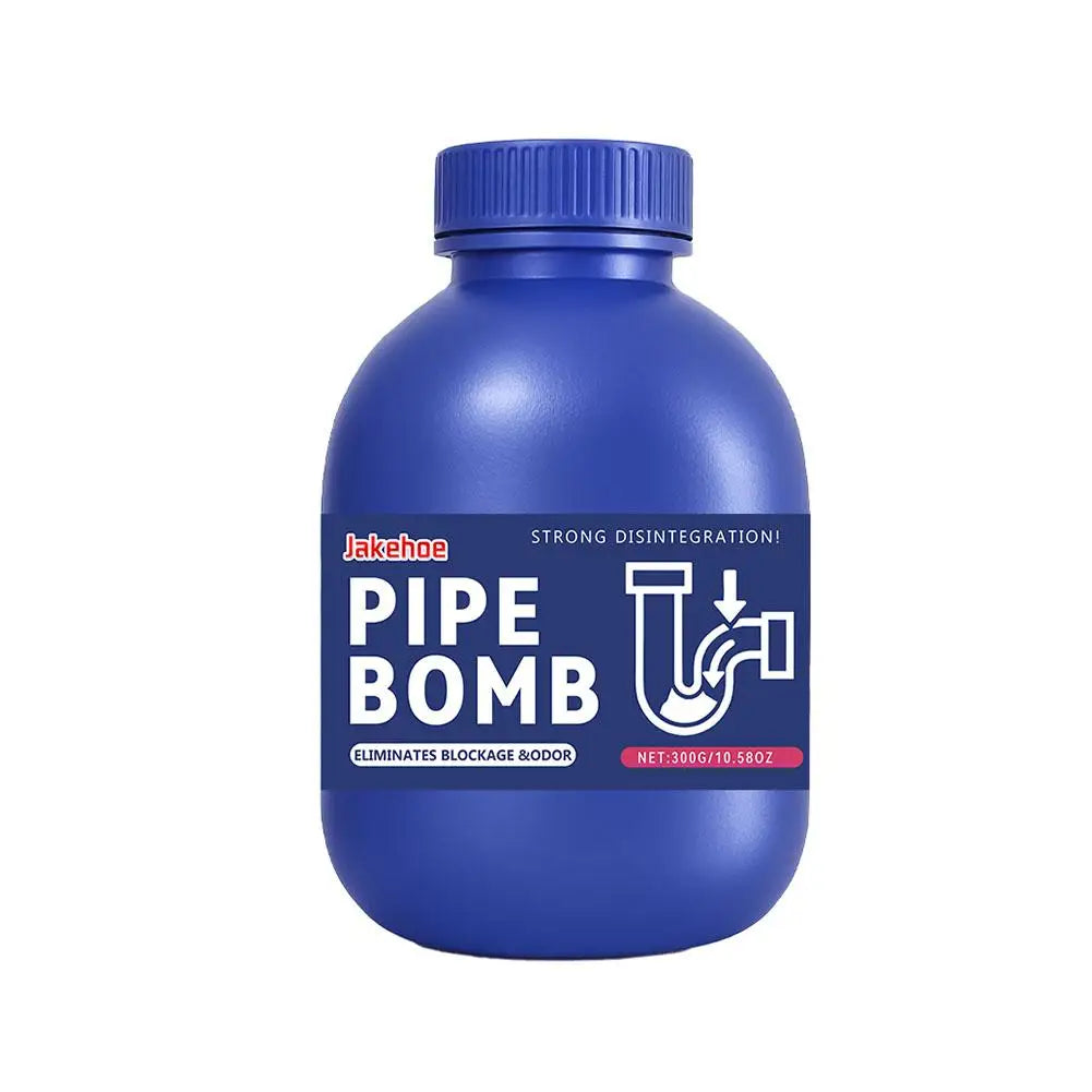 300g Powerful Drain Cleaner Fast Acting Pipe Unblocker, Remove Hair ,Grease, Food Waste, for Kitchen Sink Bathroom Shower.