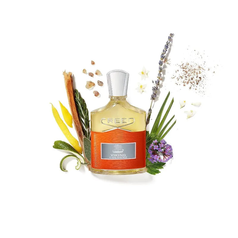 Creed Viking Eau de Parfum Spray, 100ml Original Perfumes Lasting Woody Aromatic Pheromones, Perfume Cologne.