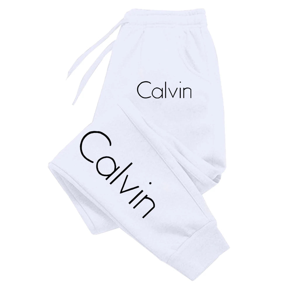 Casual Printed Sports Running Trousers Men Women  Long Pants