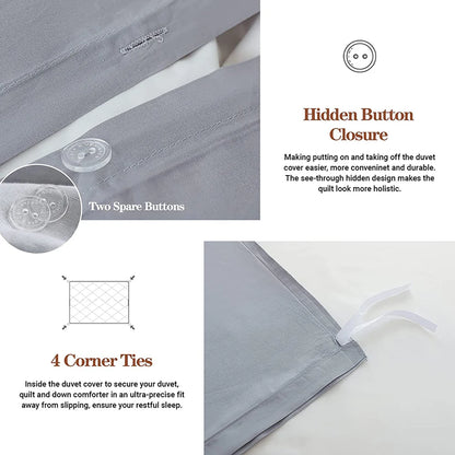 100% Cotton 3Pcs Complete Bedding Set