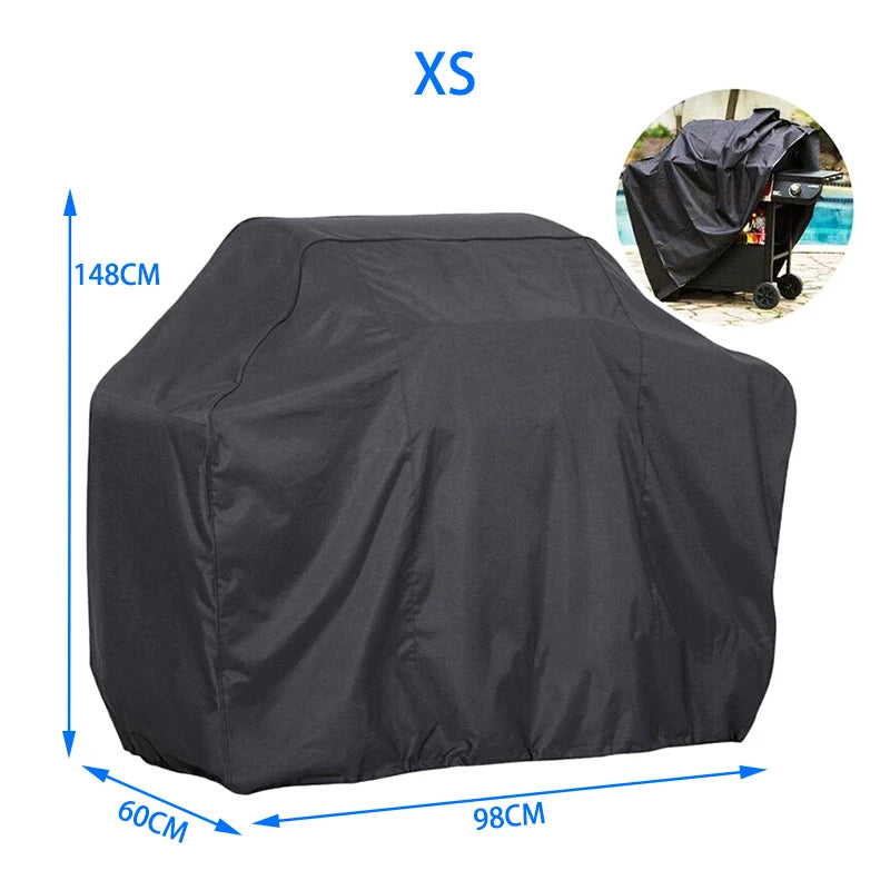 Grill Cover Dustproof Waterproof Weber Heavy Duty , Outdoor  Rainproof Grill Cover Size 12.