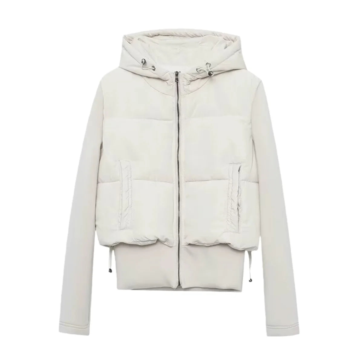 2025 autumn new women casual fashion cotton coat hooded.