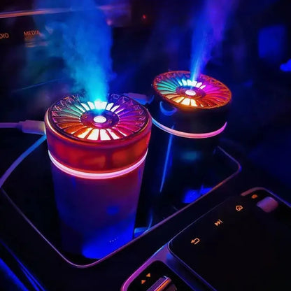 Car Air Humidifier USB Portable Remove Odors,  Color Lamp Air Purifier Auto Spray
