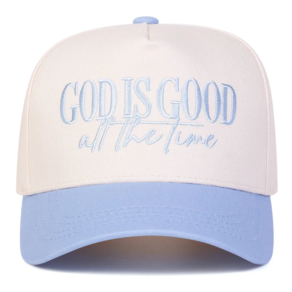 GOD IS GOOD ALL THE TIME Embroidery Baseball Caps, Spring, Autumn Outdoor Adjustable Hats.