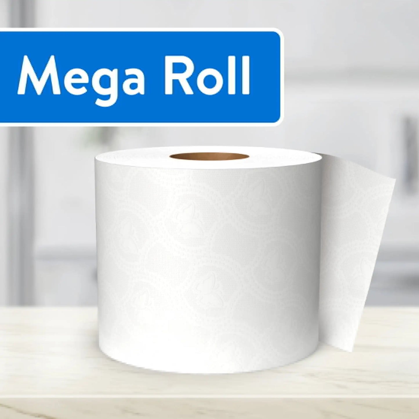 Soft & Strong Premium Toilet Paper 12 Mega Rolls, gentle on your skin.